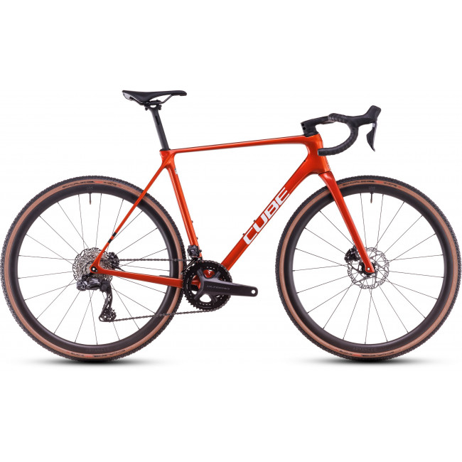 Dviratis Cube Cross Race C:62 SLX electricorange'n'white 2025 Dviratis Cube Cross Race C:62 SLX electricorange'n'white 2025