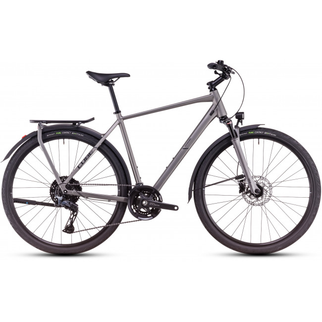 Dviratis Cube Kathmandu EXC grey'n'black 2025