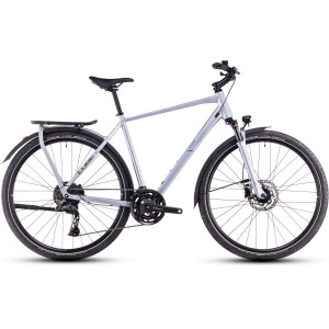 Dviratis Cube Kathmandu Pro silverblue'n'grey 2025