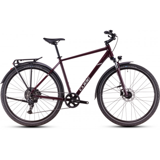 Dviratis Cube Nature ONE Allroad amarone'n'lunar 2026