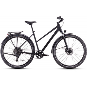 Dviratis Cube Nature ONE Allroad Trapeze black'n'black 2026