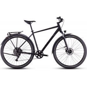 Dviratis Cube Nature ONE Allroad black'n'black 2026