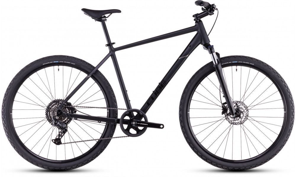 Dviratis Cube Nature ONE black'n'black 2026 - 1
