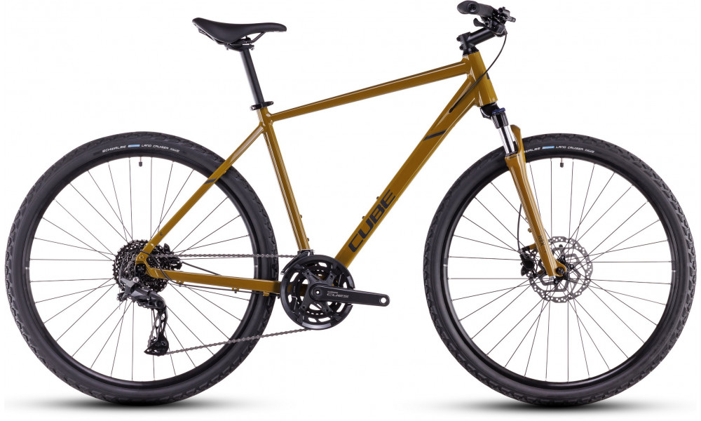 Dviratis Cube Nature Pro willowgreen'n'black 2026 - 1
