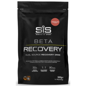 Maistas sportui milteliais SiS Beta Recovery Chocolate 500g