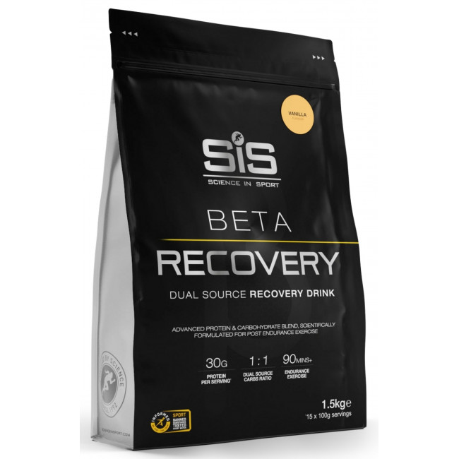 Maistas sportui milteliais SiS Beta Recovery Vanila 1.5kg