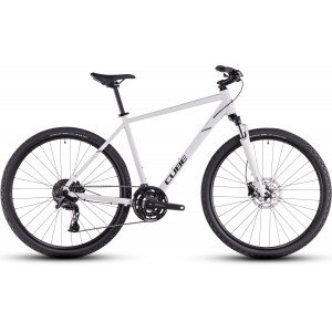 Dviratis Cube Nature Pro cotton'n'grey 2026