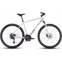 Dviratis Cube Nature Pro cotton'n'grey 2026