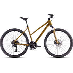 Dviratis Cube Nature Pro Trapeze willowgreen'n'black 2026