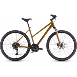 Dviratis Cube Nature Pro Trapeze willowgreen'n'black 2026