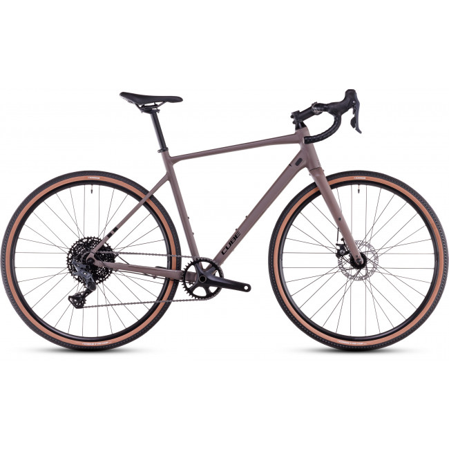Dviratis Cube Nuroad ONE cedar'n'black 2025 Dviratis Cube Nuroad ONE cedar'n'black 2025