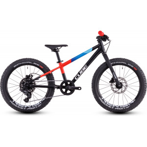 Dviratis Cube Reaction 200 Pro black'n'blue'n'red 2026