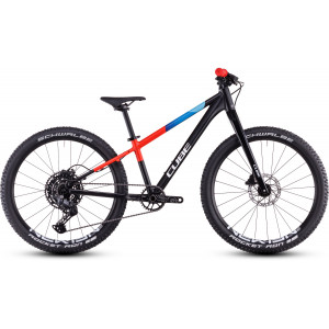 Dviratis Cube Reaction 240 Pro black'n'blue'n'red 2026