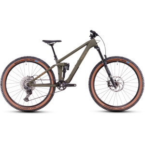 Dviratis Cube Stereo ONE44 HPC Rookie 27.5 dustyolive'n'gold 2025