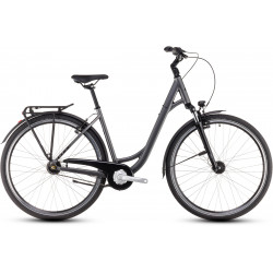 Dviratis Cube Town ONE Easy Entry slateblack'n'lunar 2026