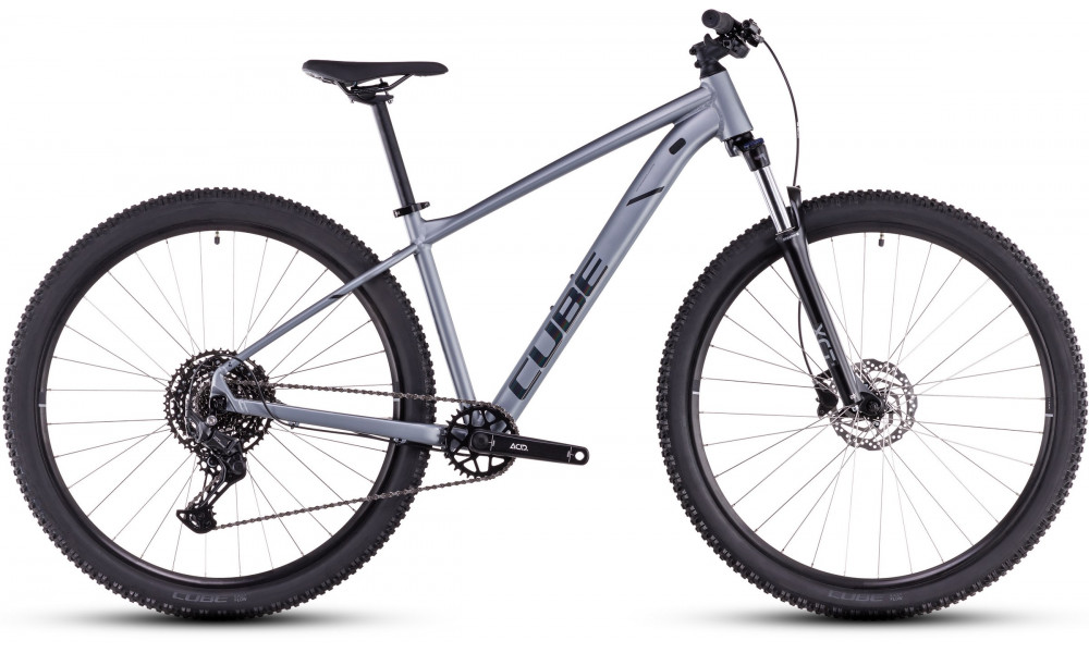 Dviratis Cube Aim Race 27.5 slategrey'n'rainbowblack 2025 