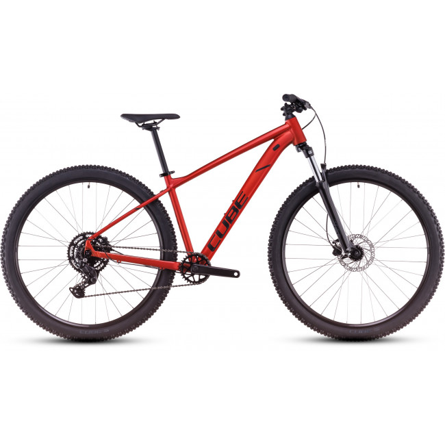 Dviratis Cube Aim Pro 27.5 fireorange'n'black 2025