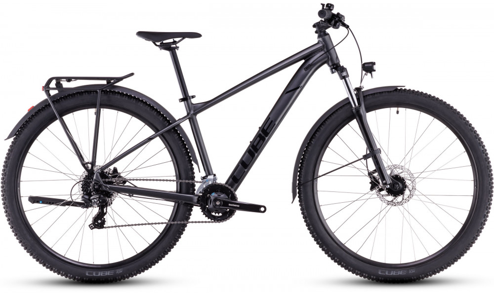 Dviratis Cube Aim ONE Allroad 27.5 slateblack'n'black 2025 