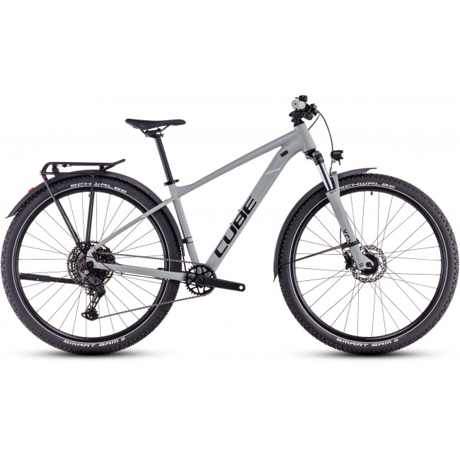 Dviratis Cube Aim SLX Allroad 27.5 lunar'n'frozengrape 2025