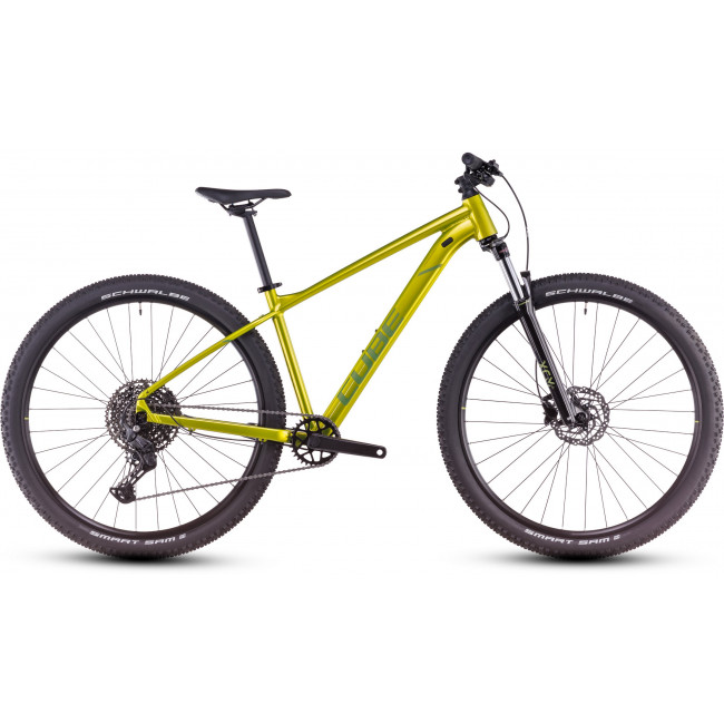 Dviratis Cube Aim SLX 27.5 flashlime'n'juniper 2025