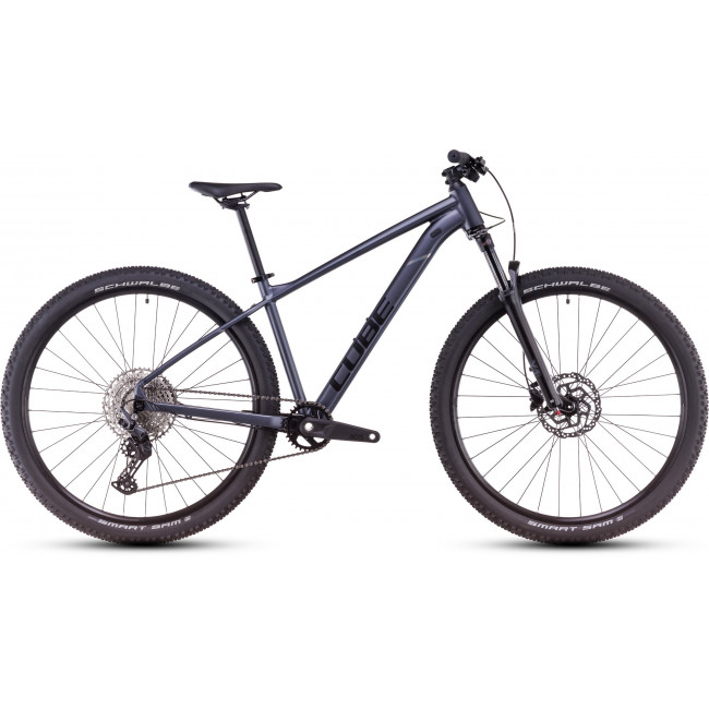 Dviratis Cube Attention Pro 27.5 metallicgrey'n'black 2025