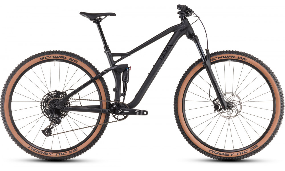 Dviratis Cube Stereo ONE22 Pro 27.5 metalblack'n'black 2026 