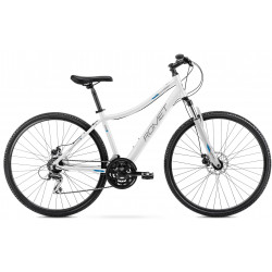 Dviratis Romet Orkan 1 D 2025 white-blue Dviratis Romet Orkan 1 D 2025 white-blue