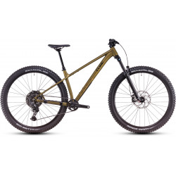 Dviratis Cube Reaction TM ONE 29 goldenlime'n'black 2025