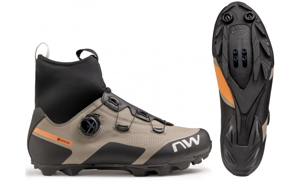 Dviratininko batai Northwave Celsius XC GTX MTB sand black - 1