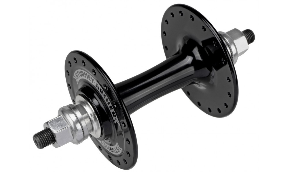 Priekinė įvorė Sturmey-Archer HBT30 Alu black - 2