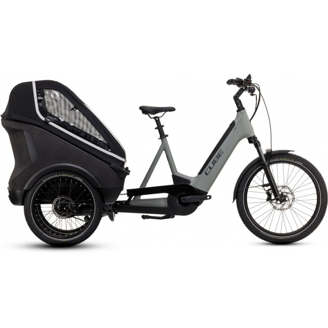 Elektrinis dviratis Cube Trike Family Hybrid 750 swampgrey'n'reflex 2026