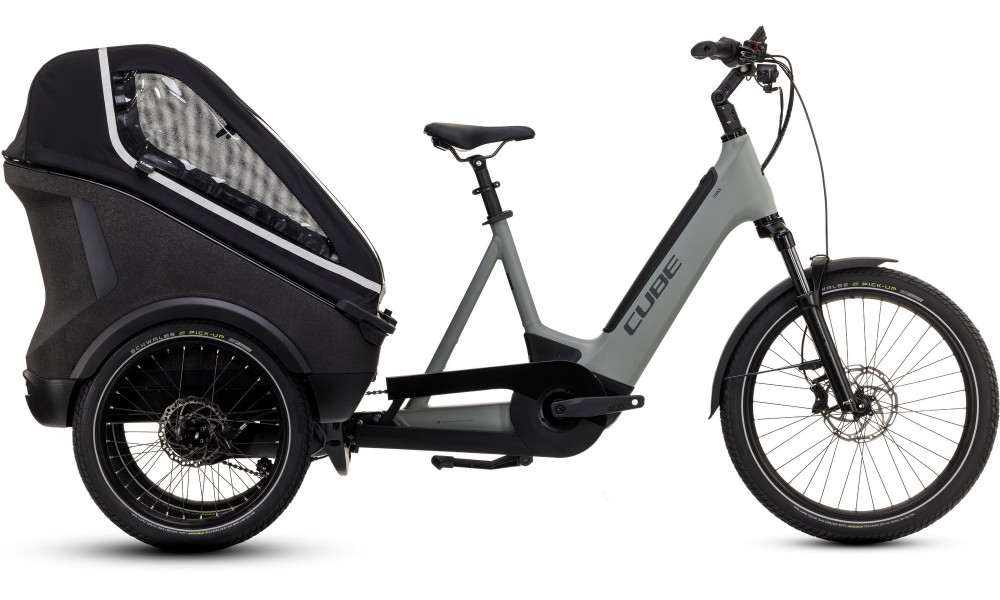 Elektrinis dviratis Cube Trike Family Hybrid 750 swampgrey'n'reflex 2024 - 1