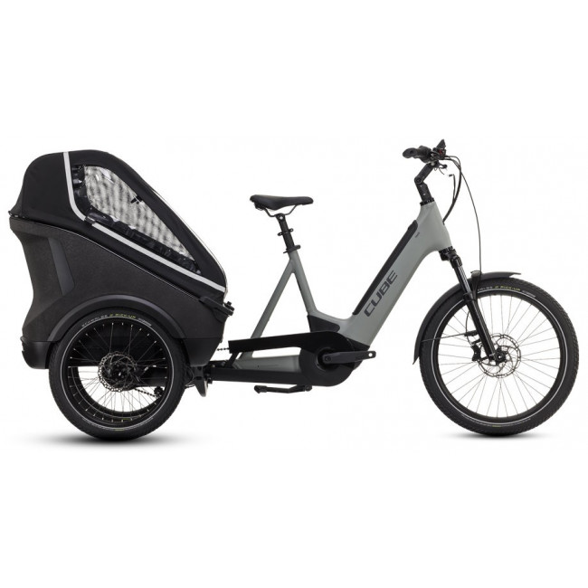 Elektrinis dviratis Cube Trike Family Hybrid 1500 swampgrey'n'reflex 2025