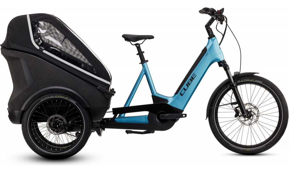 Elektrinis dviratis Cube Trike Family Hybrid 750 blue'n'reflex 2024 - 1