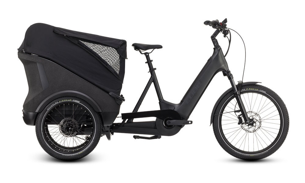 Elektrinis dviratis Cube Trike Cargo Hybrid 1500 grey'n'reflex 2024 