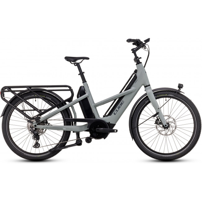 Elektrinis dviratis Cube Longtail Sport Hybrid 725 swampgrey'n'reflex 2024