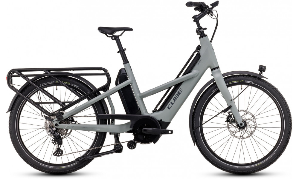 Elektrinis dviratis Cube Longtail Sport Hybrid 725 swampgrey'n'reflex 2024 - 1