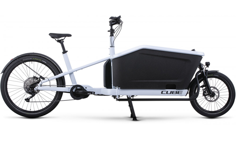 Elektrinis dviratis Cube Cargo Sport Hybrid 500 flashwhite'n'black 2025 - 1