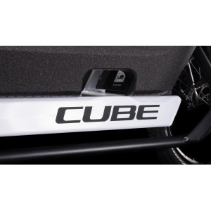 Elektrinis dviratis Cube Cargo Sport Hybrid 500 flashwhite'n'black 2025