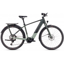 Elektrinis dviratis Cube Kathmandu Hybrid C:62 SLT 400X stellar'n'origanogreen 2025