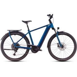 Elektrinis dviratis Cube Kathmandu Hybrid EX 800 electricblue'n'chrome 2025