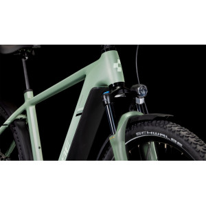 Elektrinis dviratis Cube Nuride Hybrid Pro 600 Allroad pistachio'n'stonegrey 2025