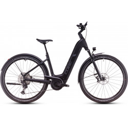 Elektrinis dviratis Cube Nuride Hybrid SLX 800 Allroad Easy Entry black'n'reflect 2025