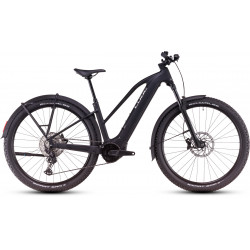 Elektrinis dviratis Cube Reaction Hybrid Race 800 Allroad Trapeze 27.5 black'n'metal 2025