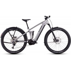 Elektrinis dviratis Cube Stereo Hybrid ONE22 Race 800 Allroad 27.5 silver'n'black 2025