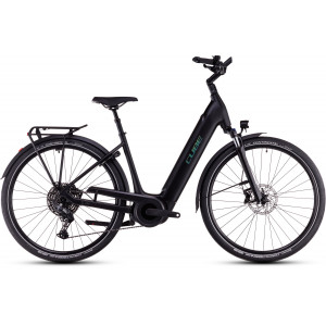 Elektrinis dviratis Cube Supreme Hybrid Pro 625 Easy Entry 26 black'n'spectral 2026