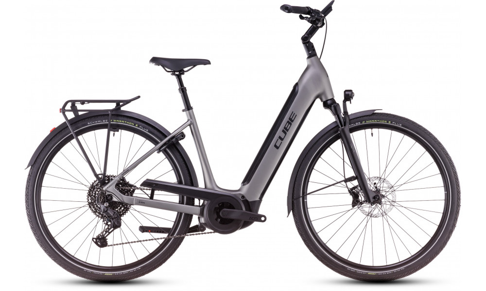 Elektrinis dviratis Cube Supreme Hybrid SLX 625 Easy Entry grey'n'lunar 2026 - 1