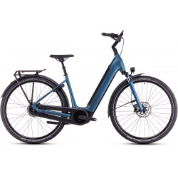 Elektrinis dviratis Cube Supreme RT Hybrid Comfort EXC 500 Easy Entry 26 blue'n'black 2025