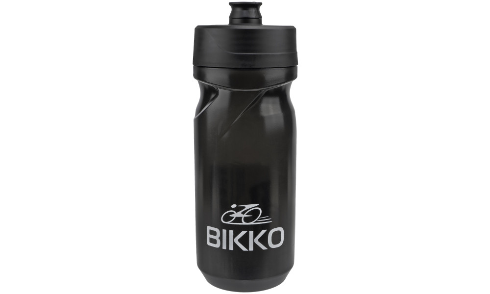 Gertuvė BIKKO 600ml clear black - 1