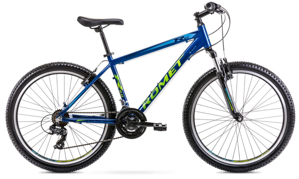 Dviratis Romet Rambler R6.0 26" 2022 blue-yellow - 11